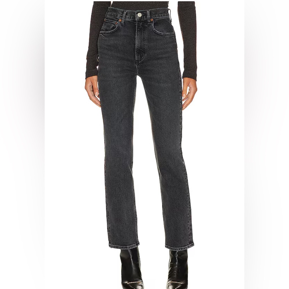 Agolde High Rise Stovepipe Jeans